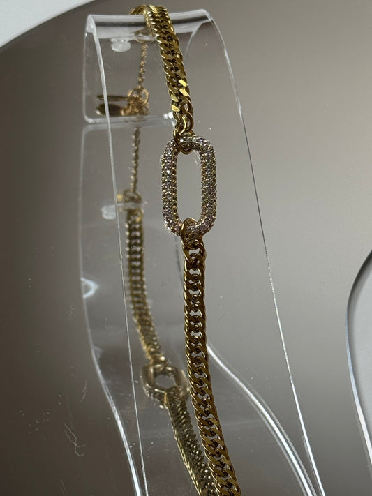 Aletha Cuban bracelet - BLING LAB