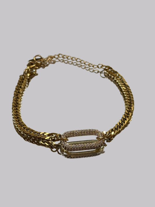 Aletha Cuban bracelet - BLING LAB
