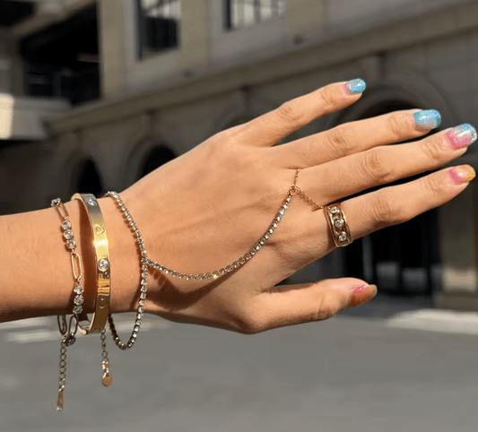 Fatemah V.2 Handchain - BLING LAB