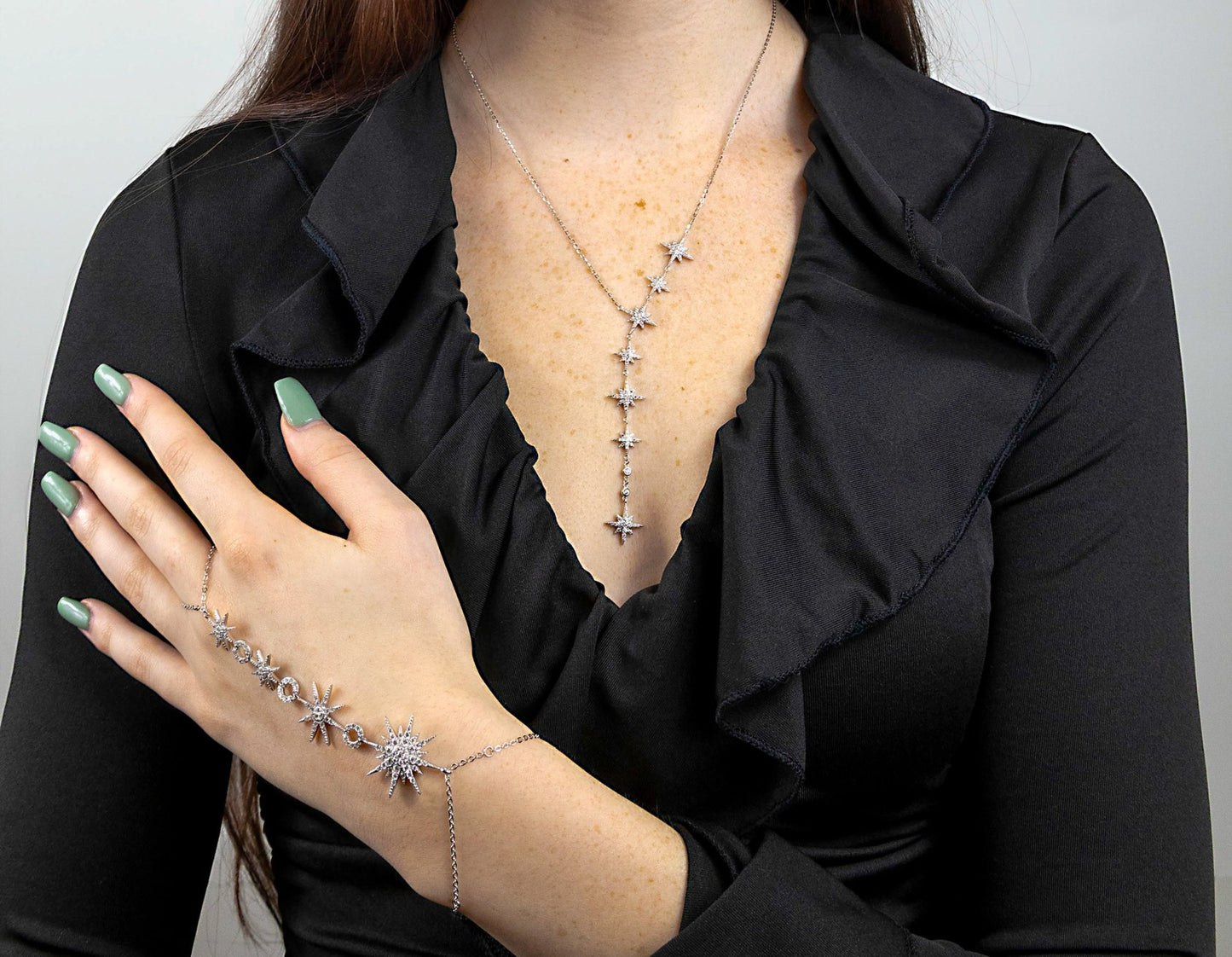 Polaris Hand Chain - BLING LAB