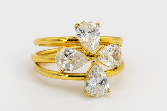 Arfaj Stackable Rings - BLING LAB