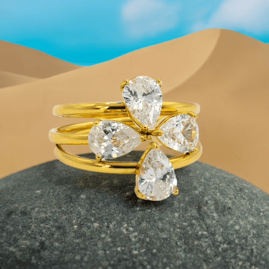Arfaj Stackable Rings - BLING LAB