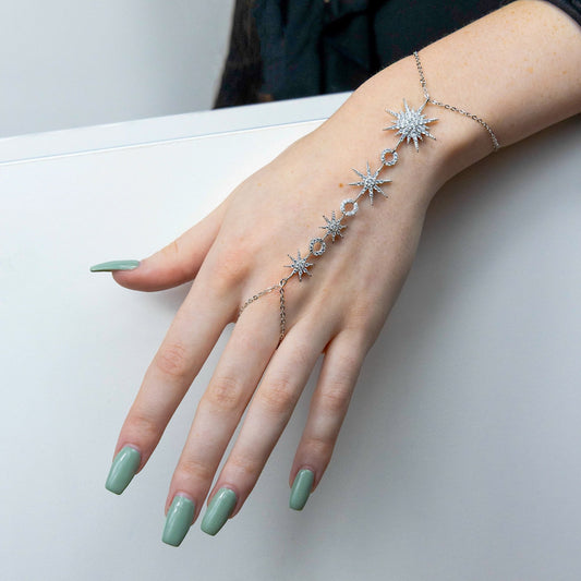Polaris Hand Chain - BLING LAB