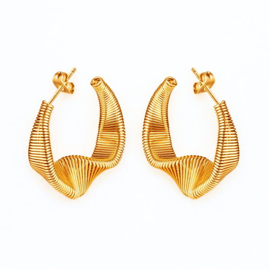 Waveform Earrings - BLING LAB