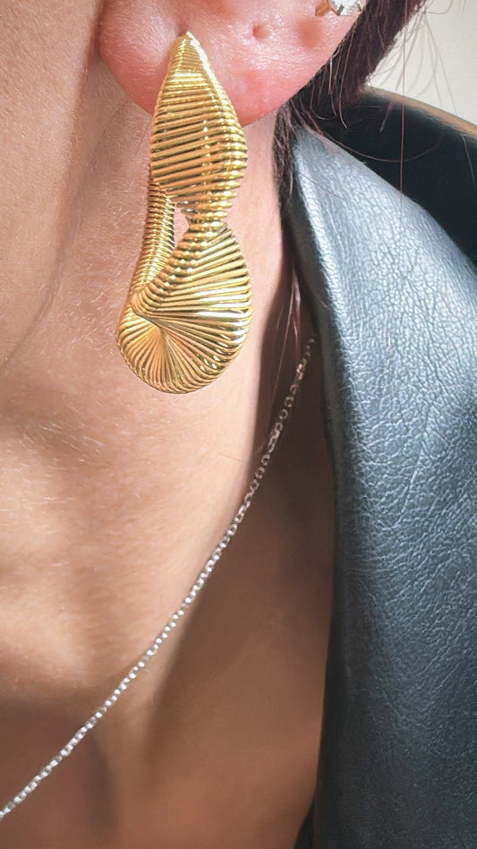 Waveform Earrings - BLING LAB